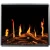 Goldman Wall-Mounted Electric Fireplace in Black