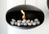24 Grey ceramic pebbles