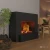 Glow Fire Hauptmann Black - OMC 600 | Freestanding Water Vapour Fireplace, 90 cm x 110 cm x 45 cm