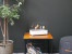 White bio fireplace