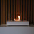 Lambeth White - Small Tabletop Bio Fireplace