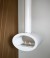 Toronto White - 2-sided ceiling mounted bioethanol fireplace