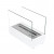 White bio fireplace