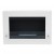 Nebraska White - Square wall-mounted bioethanol fireplace