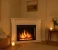 ArtiFlame Boston corner white electric fireplace suite with AF28S insert