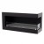 Built-In Right-facing Corner Bio Fireplace 85 cm