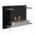 Black Wall Mounted Fireplace