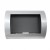 Ocean - Bioethanol wall fireplace in steel with a length of 60 cm