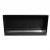One-sided built-in fireplace insert 