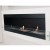 Large Black Bio Ethanol Fireplace