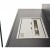 Bioethanol fireplace in stainless steel that can be freestanding or wall mounted.