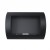 Ocean - Low-cost wall fireplace in black with a length of 60 cm