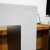 White freestanding bioethanol fireplace 120cm