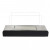 Front curved, free standing fireplace in steel and black