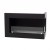 Right-facing Corner Bio Fireplace For Installation 65 cm