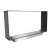 Foco Two 1000 Slim - Slim built-in tunnel bioethanol fireplace