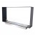 Foco Two 1000 Slim - Slim built-in tunnel bioethanol fireplace