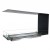 Foco Room Divider 1000 bioethanol fireplace with three-sided flame view.