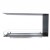 Foco Room Divider 1000 bioethanol fireplace with three-sided flame view.