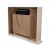 Fireplace stove in white