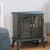 Electric fireplace with heater