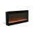 Electric built-in fireplace of 110 cm