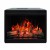 Led 3D Built-in Electric Fireplace - 87 cm