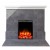 Professional electric fireplace LED 45 for wall mounting