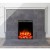 Professional electric fireplace LED 45 for wall mounting