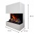 Kästner freestanding fireplace with Opti-Myst water vapour flames