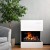 Kästner freestanding fireplace with Opti-Myst water vapour flames