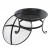 Atlanta firepit in black