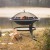 Atlanta firepit in black