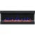 Aflamo Imperial 127 cm wall-mounted 3-sided electric fireplace with black steel frame