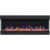 Aflamo Imperial 127 cm wall-mounted 3-sided electric fireplace with black steel frame