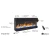Isle Three-Sided Electric Fireplace