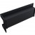 Corner bio fireplace of painted steel 120 cm