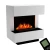 Glow Fire Kleist Electric Fireplace – Opti-Myst Cassette 600, white, 90 cm x 50 cm x 80 cm