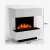 Glow Fire Kleist Electric Fireplace – Opti-Myst Cassette 600, white, 90 cm x 50 cm x 80 cm