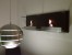 Impressive fireplace with 2 burners