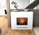 Lessing Opti-Myst water vapour fireplace from Glow Fire