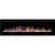 Aflamo Majestic 183 cm black glass electric fireplace