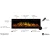 Merseyside Black Electric Fireplace