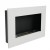 Murus 800 - Narrow Matte White Wall-mounted Bioethanol Fireplace