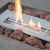 Small miniature fire table with bioethanol burner