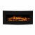 Middlesexs Black Curved Electric Fireplace for Wall