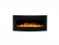 Middlesexs Black Curved Electric Fireplace for Wall