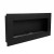 Murus 1200 - Narrow Black Wall-mounted Bioethanol Fireplace