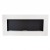 Murus 1200 - Narrow Matte White Wall-mounted Bioethanol Fireplace