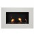 Murus 800 - Narrow Matte White Wall-mounted Bioethanol Fireplace
